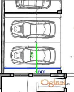 Garazno parking mesto Bele njive Podbara